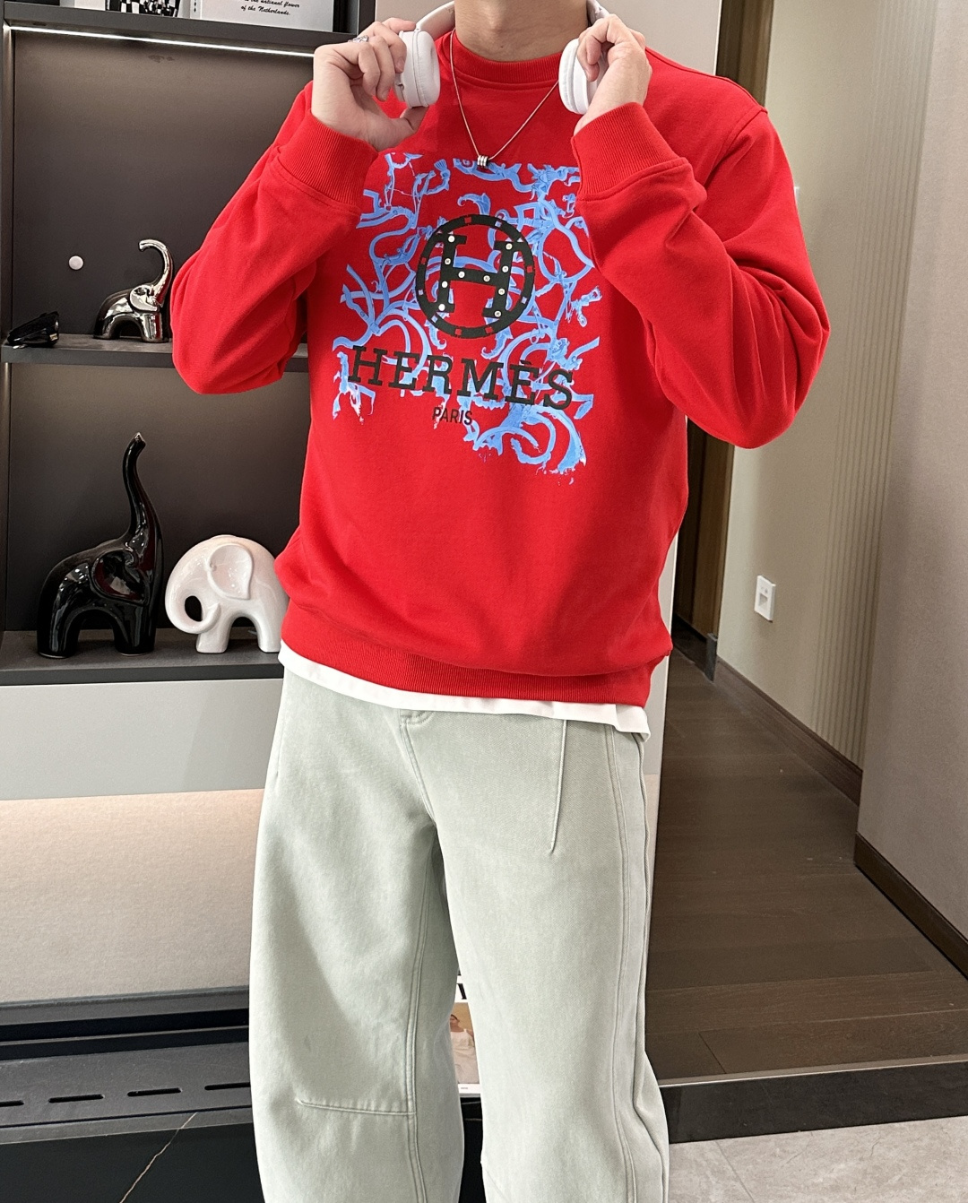 爱🐎仕/2025秋冬新品 定制顶级卫衣棉，面料特别有质感，冬季必备单品，保暖性好。男女通穿，细节到位，版