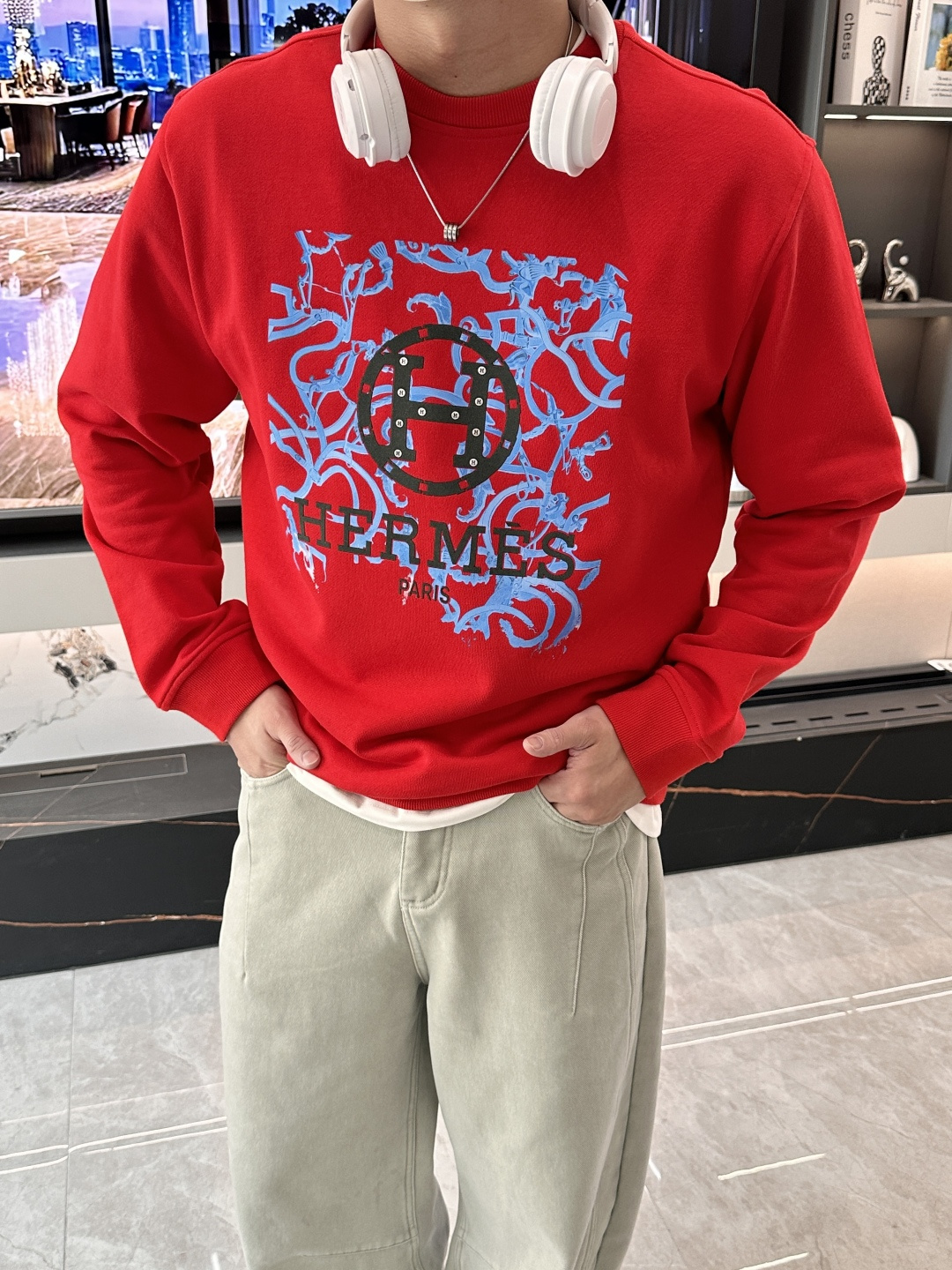 爱🐎仕/2025秋冬新品 定制顶级卫衣棉，面料特别有质感，冬季必备单品，保暖性好。男女通穿，细节到位，版