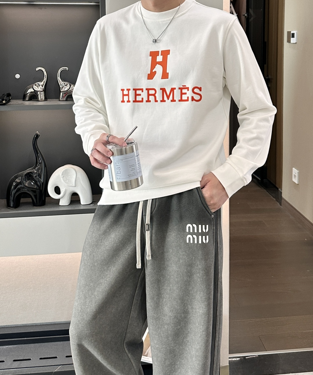 爱🐎仕/2025秋冬新品 定制顶级卫衣棉，面料特别有质感，冬季必备单品，保暖性好。男女通穿，细节到位，版