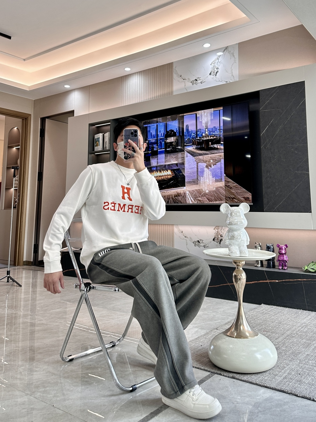 爱🐎仕/2025秋冬新品 定制顶级卫衣棉，面料特别有质感，冬季必备单品，保暖性好。男女通穿，细节到位，版