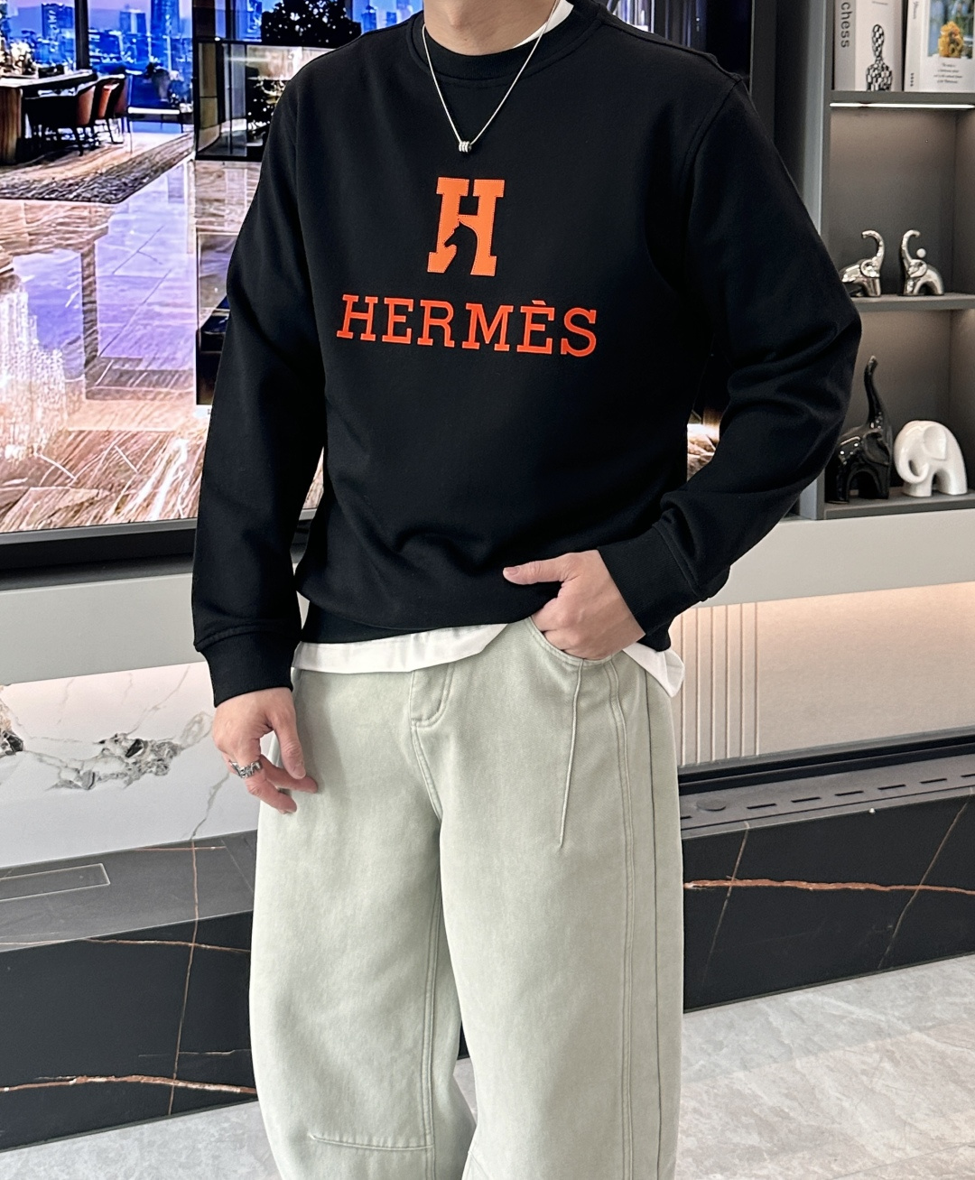 爱🐎仕/2025秋冬新品 定制顶级卫衣棉，面料特别有质感，冬季必备单品，保暖性好。男女通穿，细节到位，版