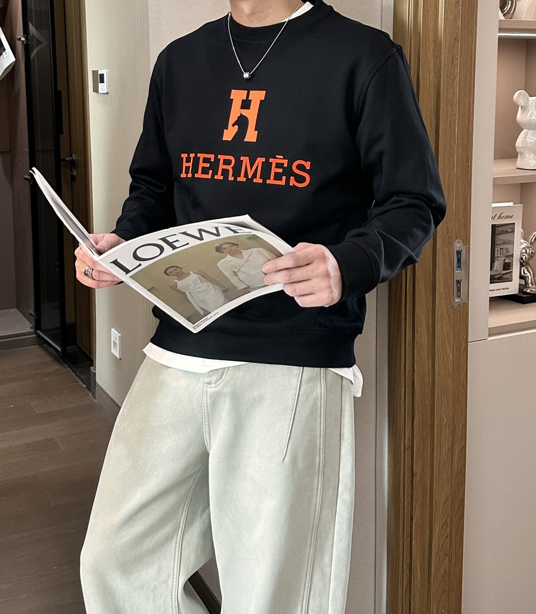 爱🐎仕/2025秋冬新品 定制顶级卫衣棉，面料特别有质感，冬季必备单品，保暖性好。男女通穿，细节到位，版