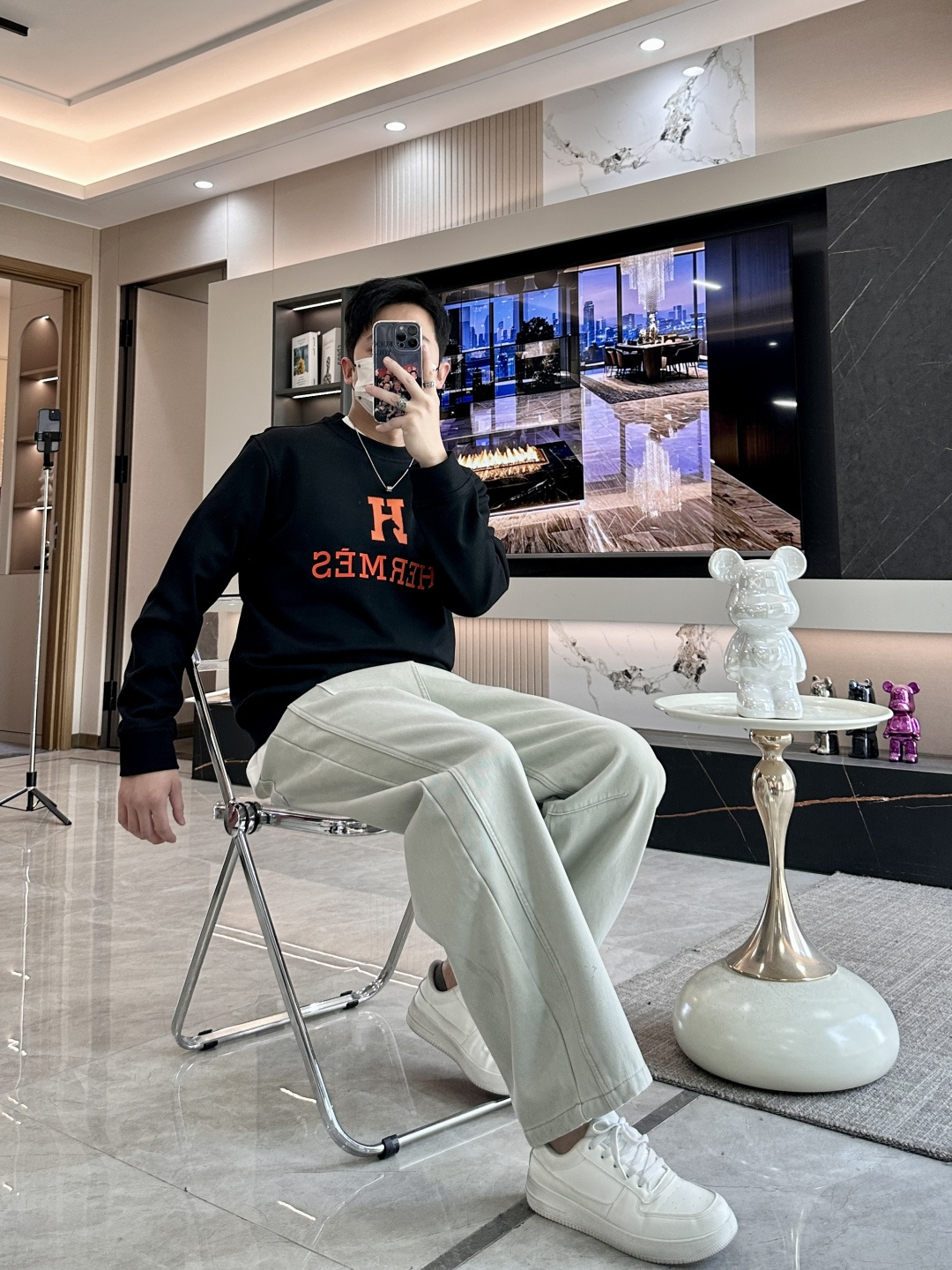 爱🐎仕/2025秋冬新品 定制顶级卫衣棉，面料特别有质感，冬季必备单品，保暖性好。男女通穿，细节到位，版