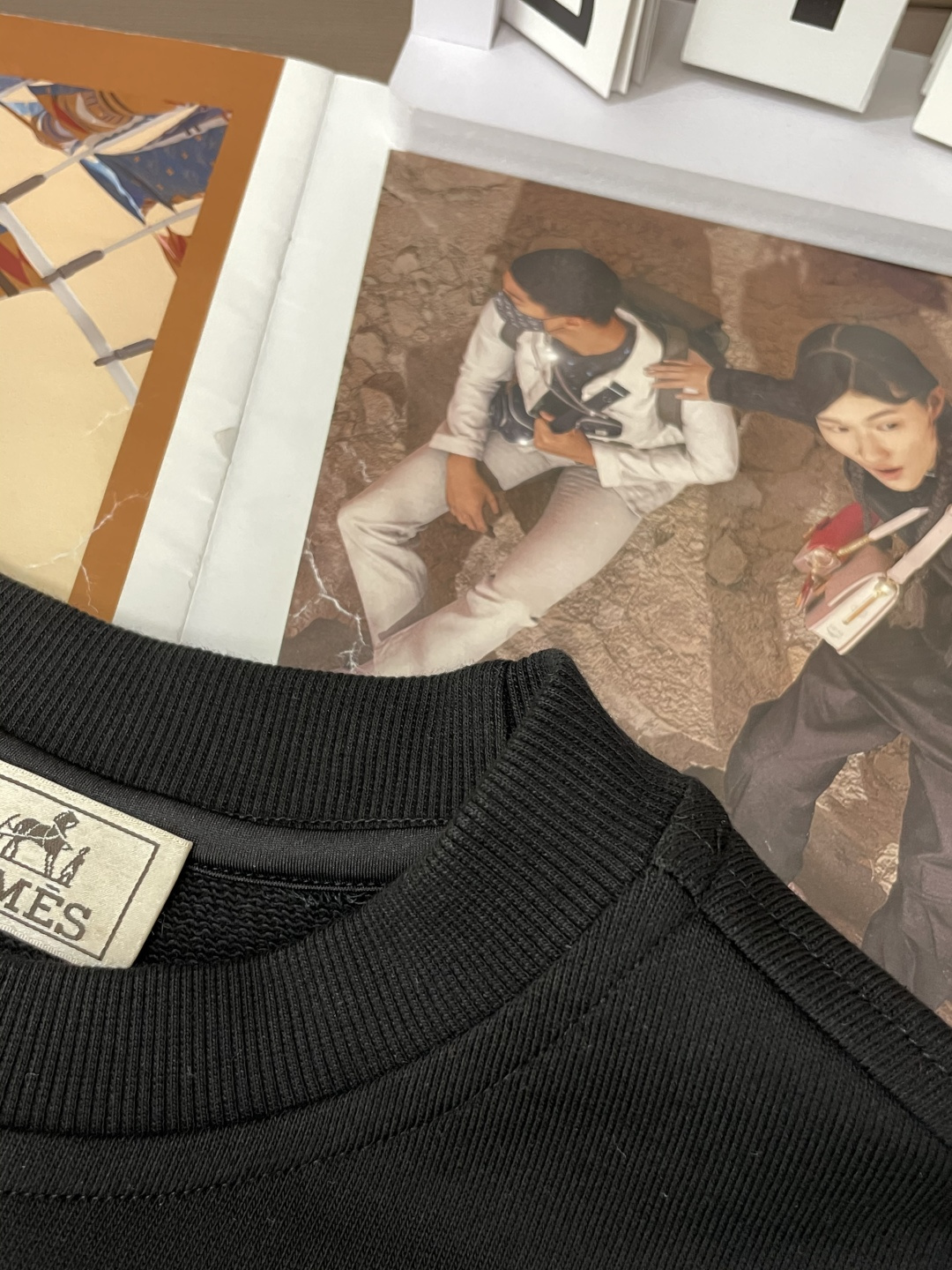 爱🐎仕/2025秋冬新品 定制顶级卫衣棉，面料特别有质感，冬季必备单品，保暖性好。男女通穿，细节到位，版