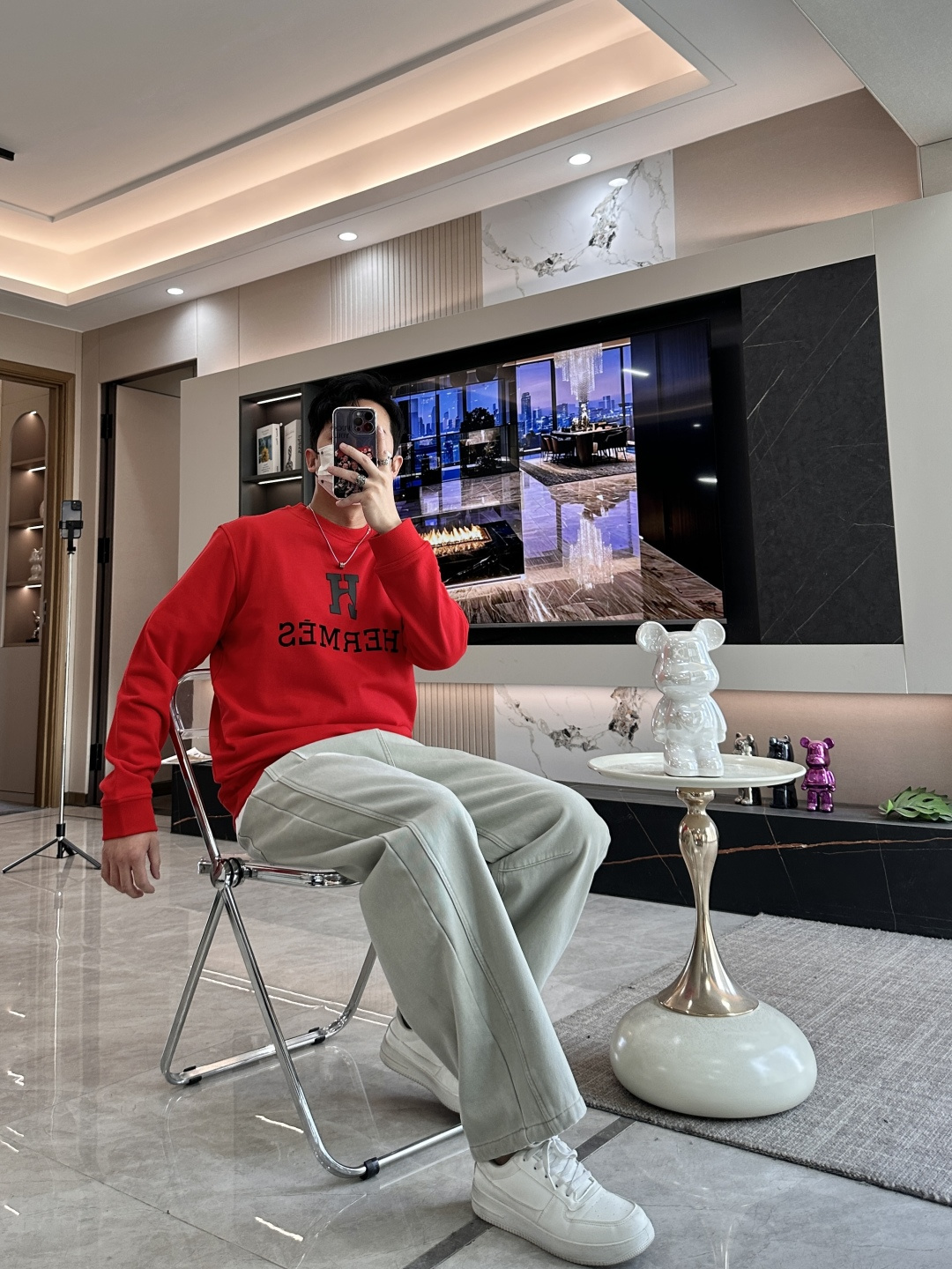 爱🐎仕/2025秋冬新品 定制顶级卫衣棉，面料特别有质感，冬季必备单品，保暖性好。男女通穿，细节到位，版