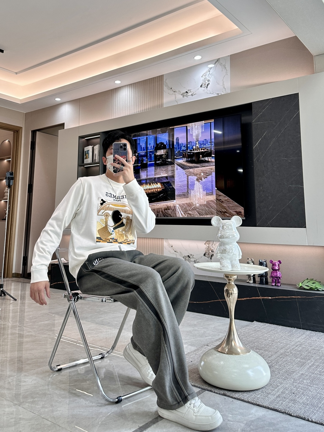 爱🐎仕/2025秋冬新品 定制顶级卫衣棉，面料特别有质感，冬季必备单品，保暖性好。男女通穿，细节到位，版