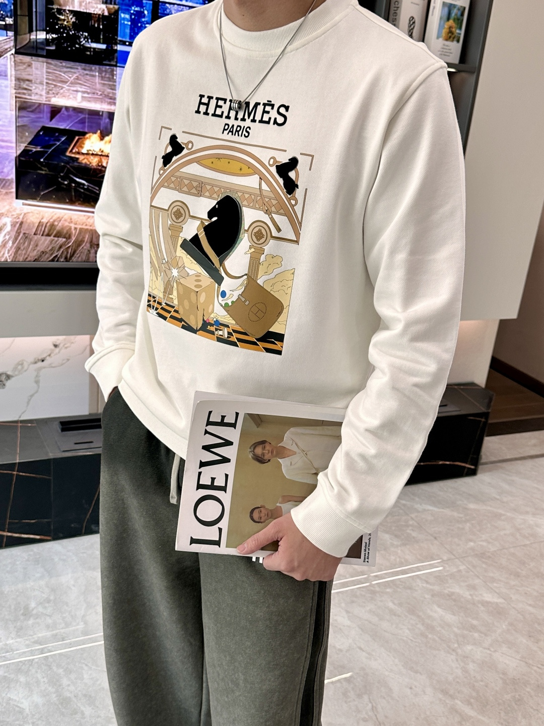 爱🐎仕/2025秋冬新品 定制顶级卫衣棉，面料特别有质感，冬季必备单品，保暖性好。男女通穿，细节到位，版