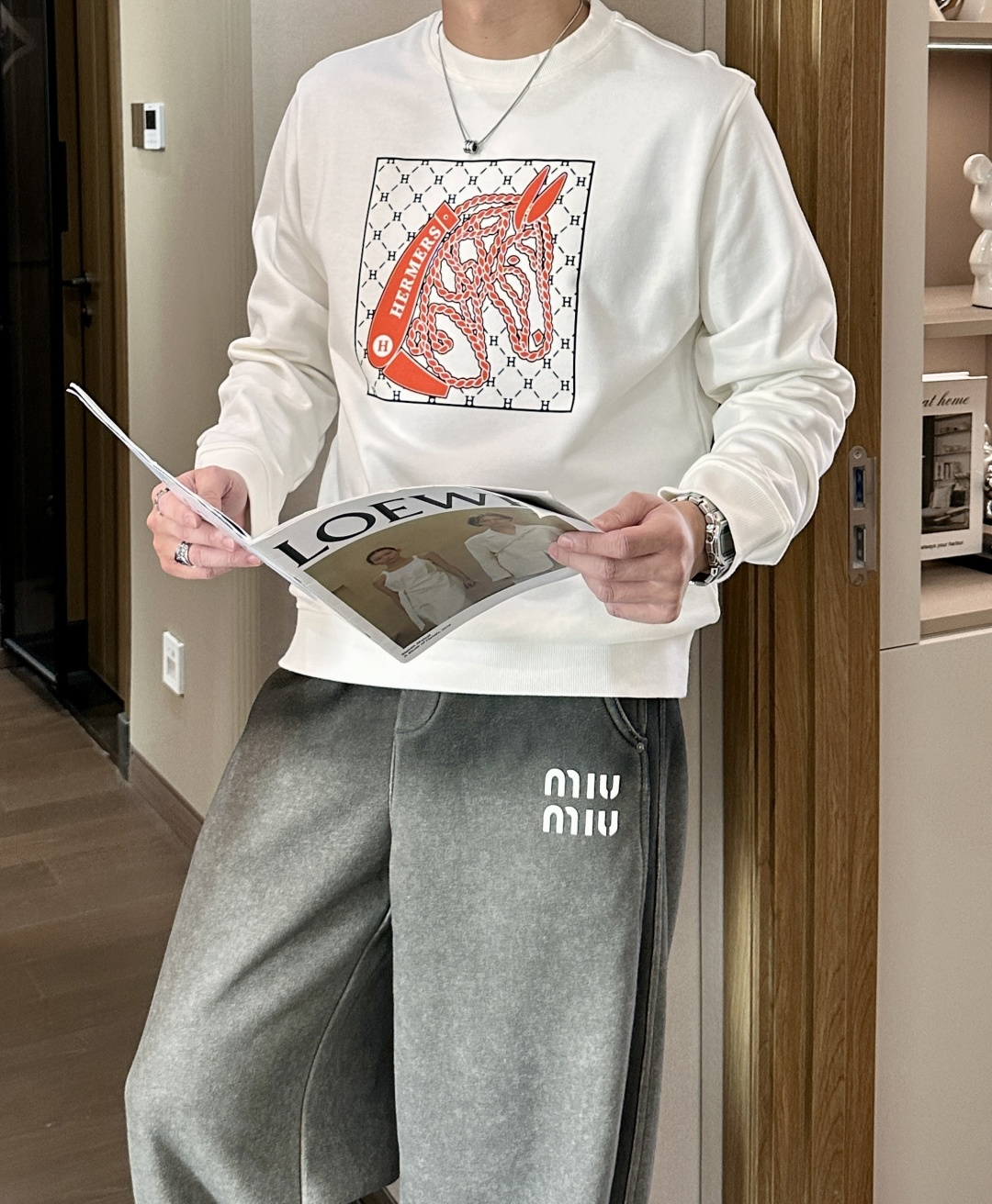 爱🐎仕/2025秋冬新品 定制顶级卫衣棉，面料特别有质感，冬季必备单品，保暖性好。男女通穿，细节到位，版