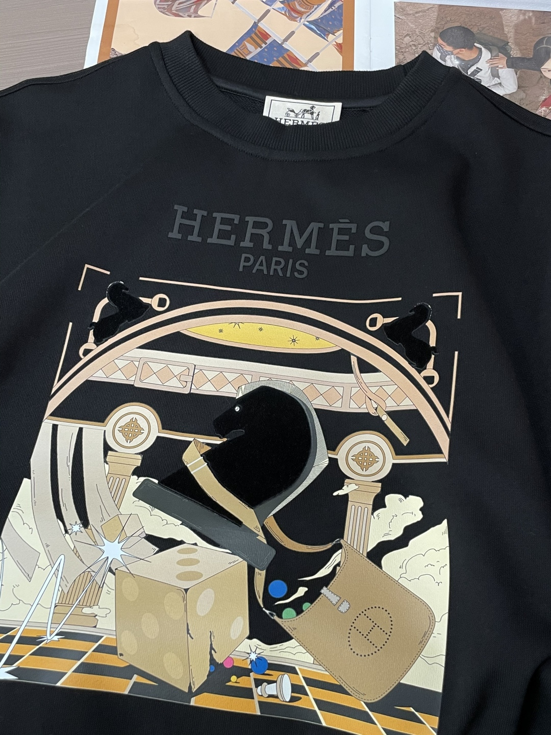 爱🐎仕/2025秋冬新品 定制顶级卫衣棉，面料特别有质感，冬季必备单品，保暖性好。男女通穿，细节到位，版