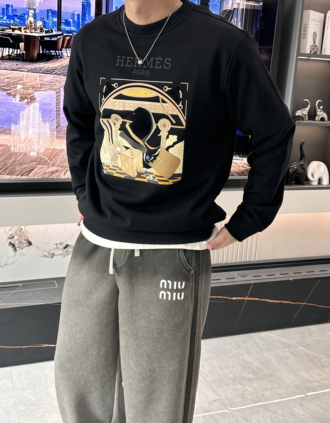 爱🐎仕/2025秋冬新品 定制顶级卫衣棉，面料特别有质感，冬季必备单品，保暖性好。男女通穿，细节到位，版