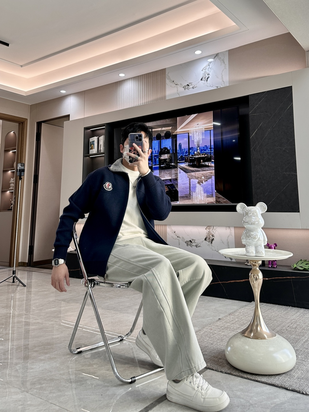 蒙口 新款开衫针织毛衣！经典永不过时！外观简洁干净，秋日可以单穿，深冬最为内搭！定制进口高支数羊毛混纺面