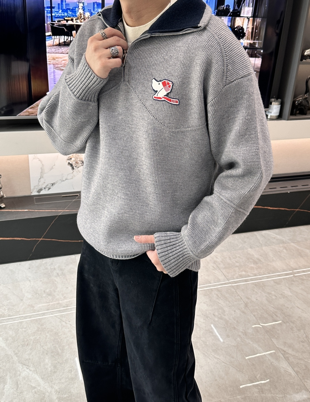 TB 2025秋冬，渠道的精品狠货！！！今年最好看的休闲羊毛衣闭眼入！甄选新西兰进口羊毛混纺面料满足各种