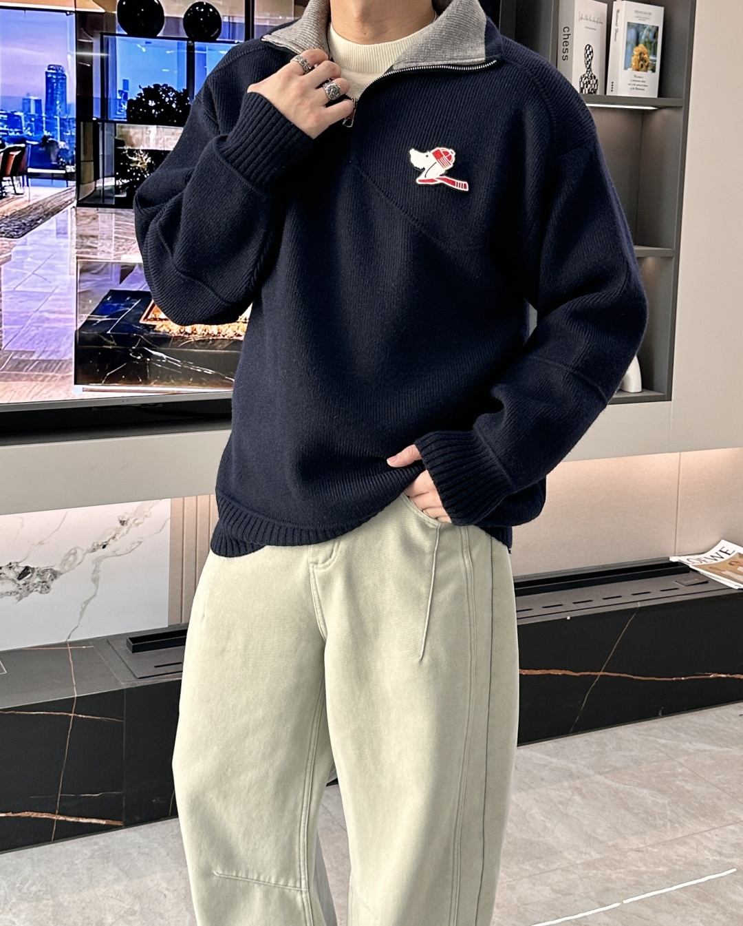 TB 2025秋冬，渠道的精品狠货！！！今年最好看的休闲羊毛衣闭眼入！甄选新西兰进口羊毛混纺面料满足各种