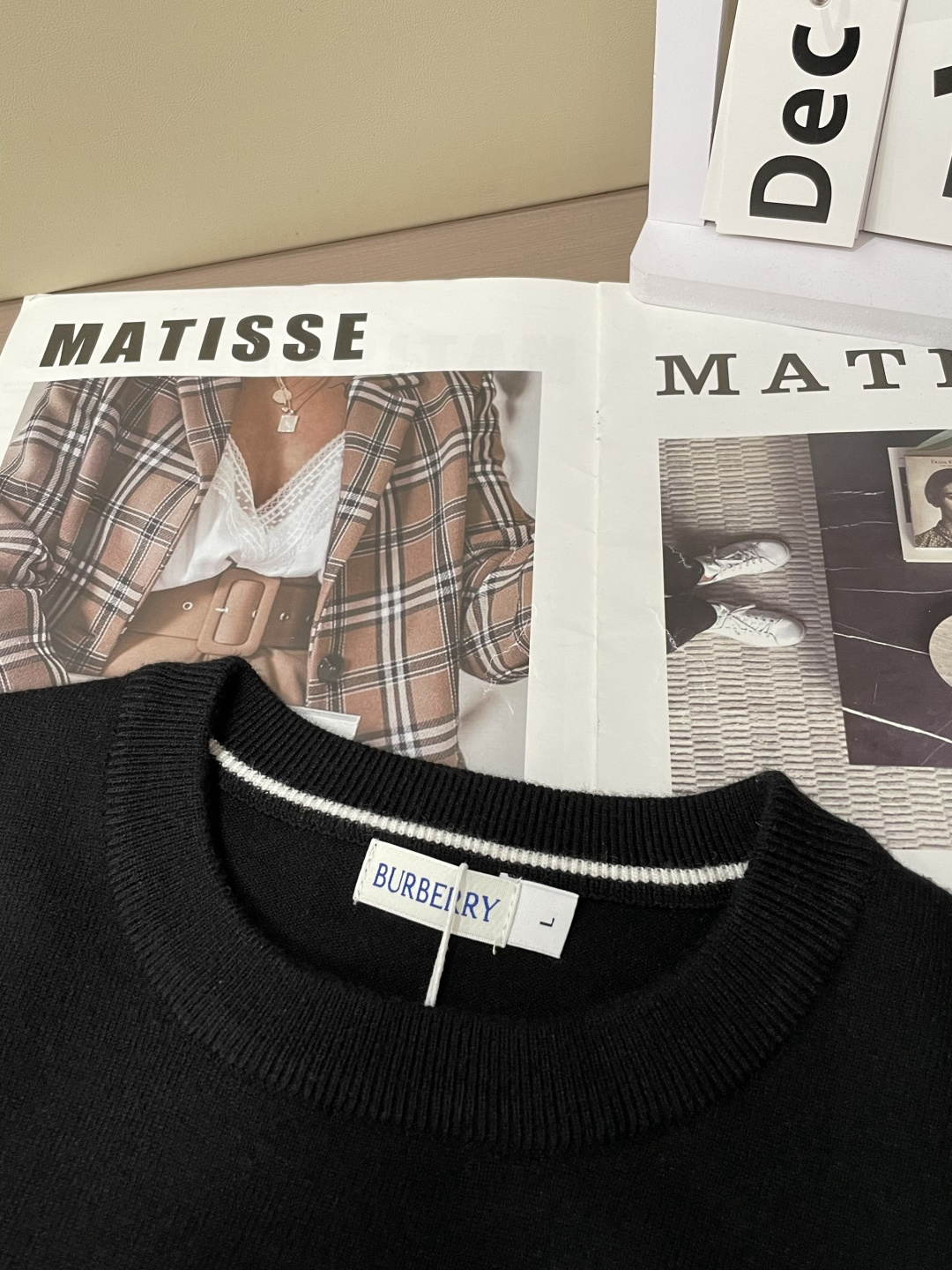 Bur 重磅推荐！2025aw秋冬新款 专柜同步 时尚经典针织衫 秋冬必备款 采用针织衫加厚毛衣，精致简