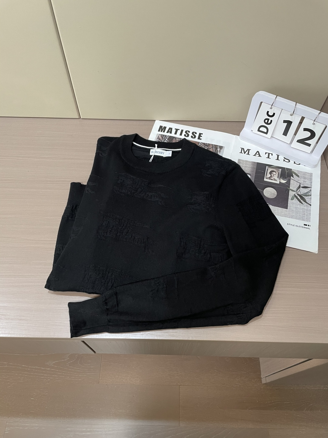 Bur 重磅推荐！2025aw秋冬新款 专柜同步 时尚经典针织衫 秋冬必备款 采用针织衫加厚毛衣，精致简