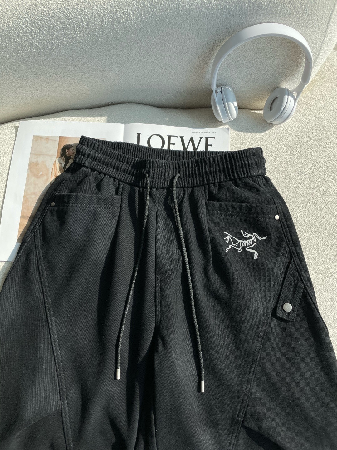 始祖鸟 2025秋冬最新系列男士加厚休闲裤！内里加绒，非常保暖，北方的宝子们赶紧备上！采用客供弹力柔棉材