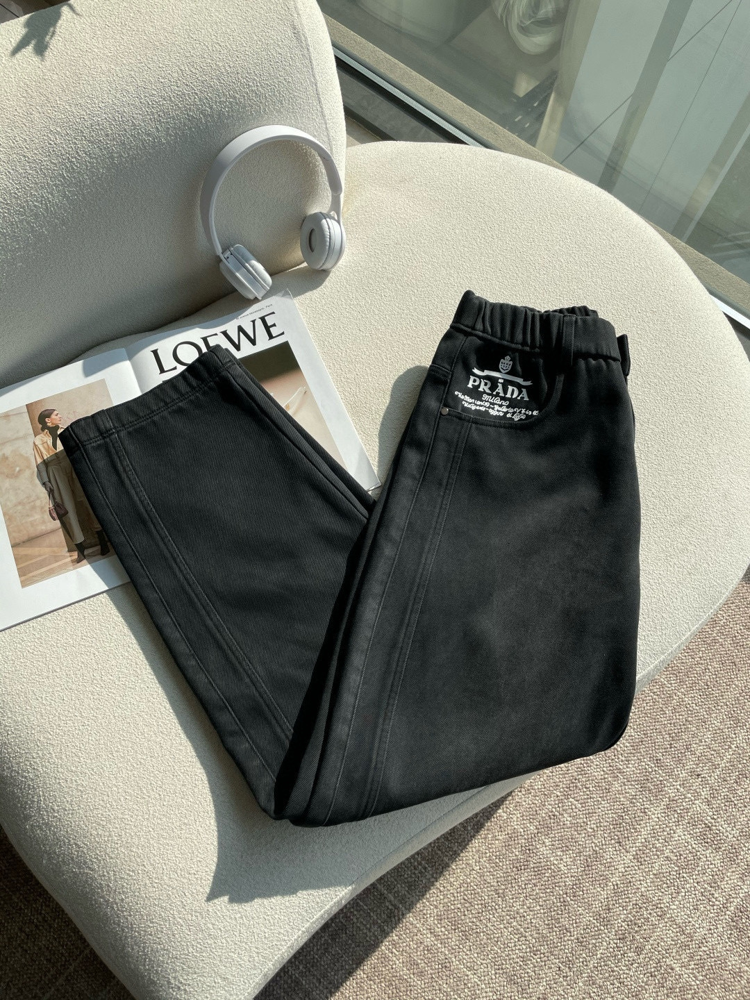 Prad 2025秋冬最新系列男士加厚休闲裤！内里加绒，非常保暖，北方的宝子们赶紧备上！采用客供弹力柔棉
