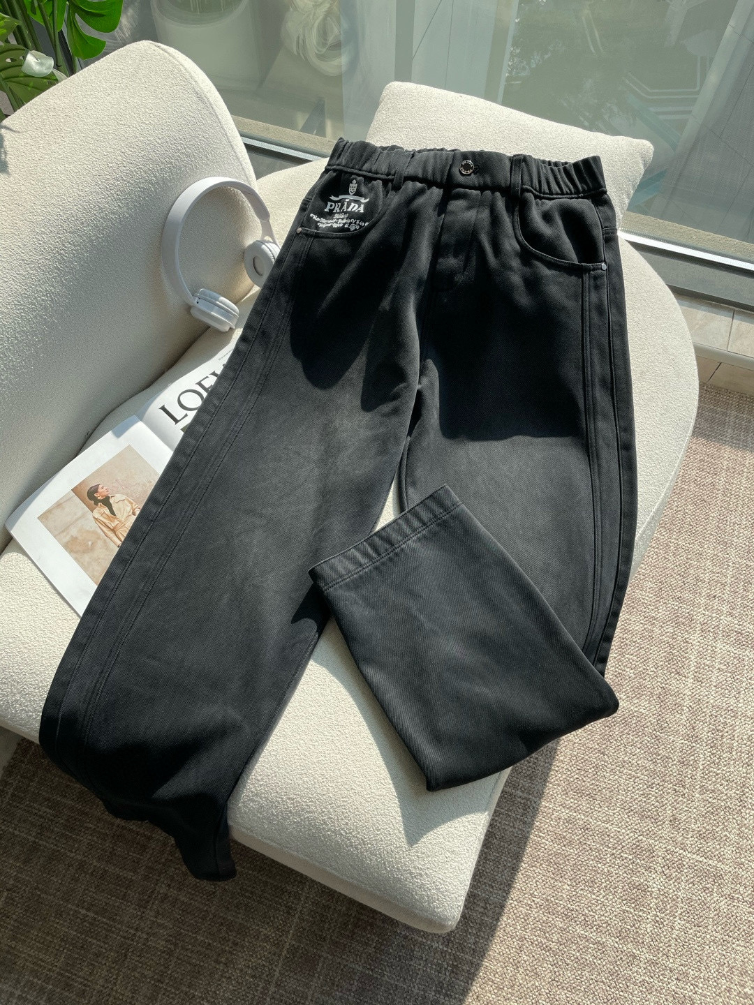 Prad 2025秋冬最新系列男士加厚休闲裤！内里加绒，非常保暖，北方的宝子们赶紧备上！采用客供弹力柔棉