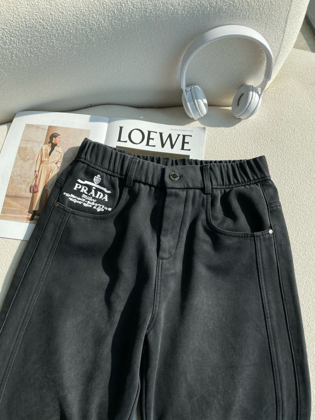 Prad 2025秋冬最新系列男士加厚休闲裤！内里加绒，非常保暖，北方的宝子们赶紧备上！采用客供弹力柔棉