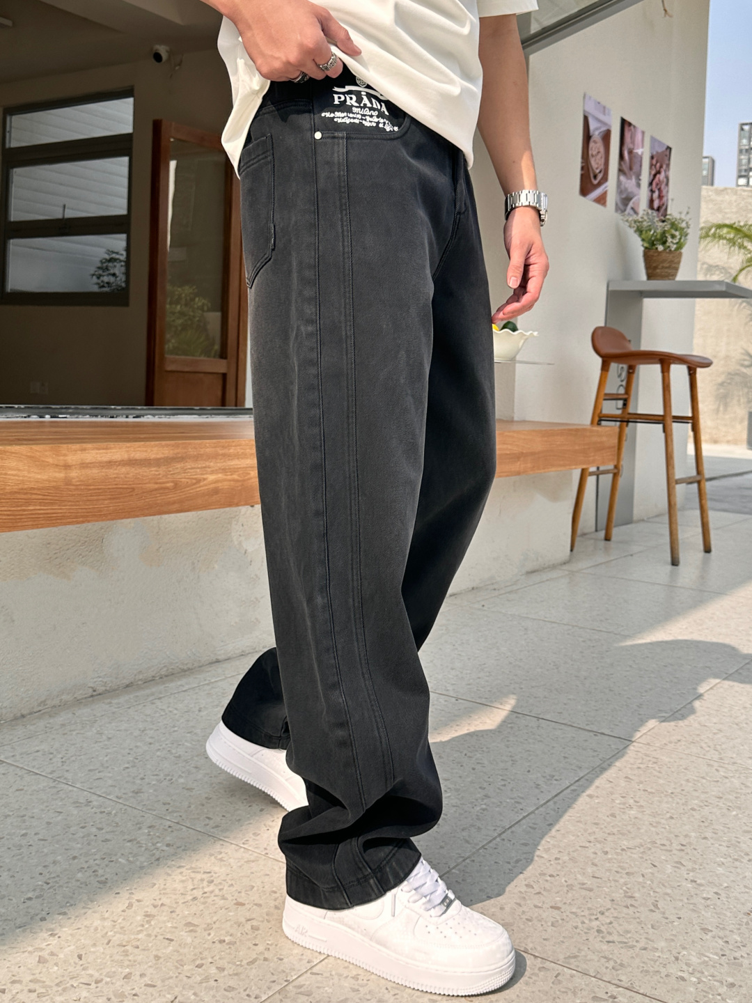 Prad 2025秋冬最新系列男士加厚休闲裤！内里加绒，非常保暖，北方的宝子们赶紧备上！采用客供弹力柔棉