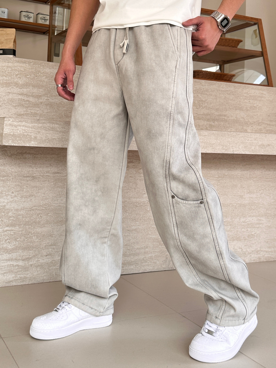 始祖鸟 2025秋冬最新系列男士加厚休闲裤！内里加绒，非常保暖，北方的宝子们赶紧备上！采用客供弹力柔棉材