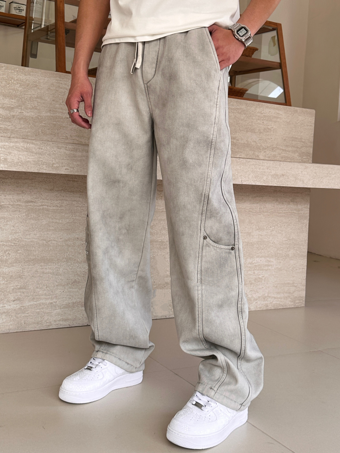 始祖鸟 2025秋冬最新系列男士加厚休闲裤！内里加绒，非常保暖，北方的宝子们赶紧备上！采用客供弹力柔棉材