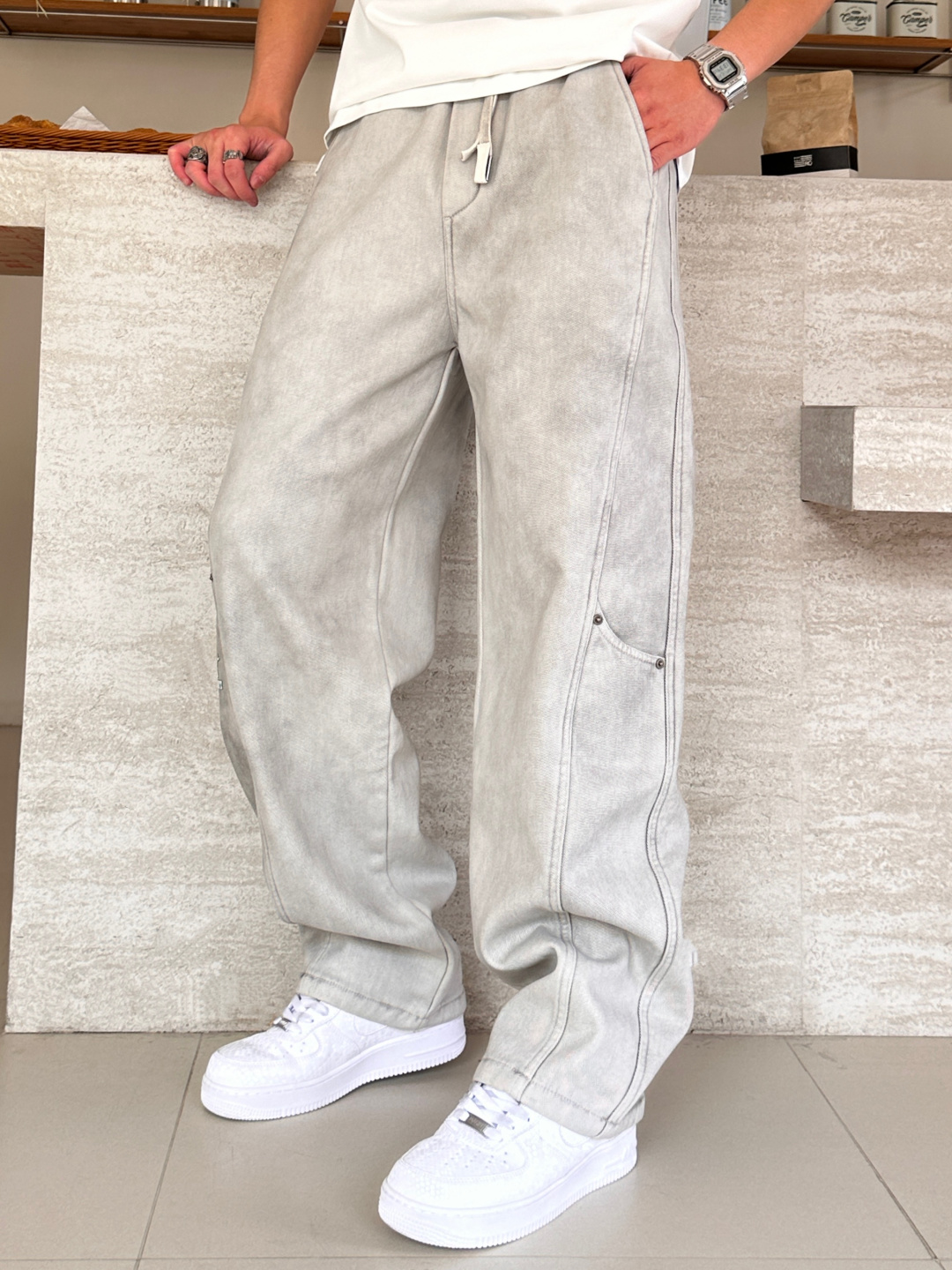 始祖鸟 2025秋冬最新系列男士加厚休闲裤！内里加绒，非常保暖，北方的宝子们赶紧备上！采用客供弹力柔棉材