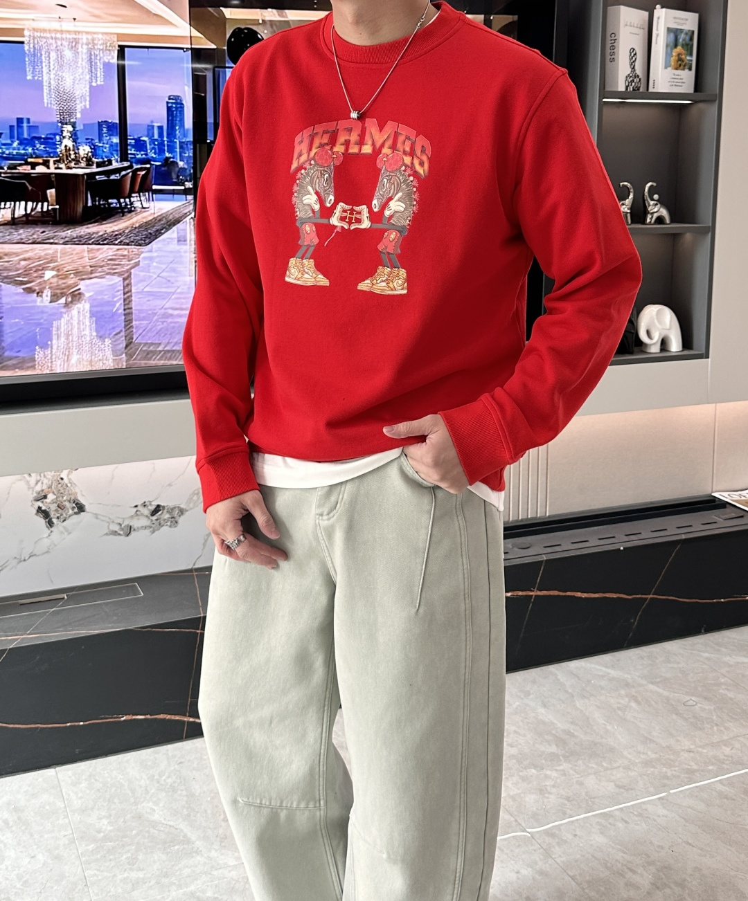 爱🐎仕/2025秋冬新品 定制顶级卫衣棉，面料特别有质感，冬季必备单品，保暖性好。男女通穿，细节到位，版