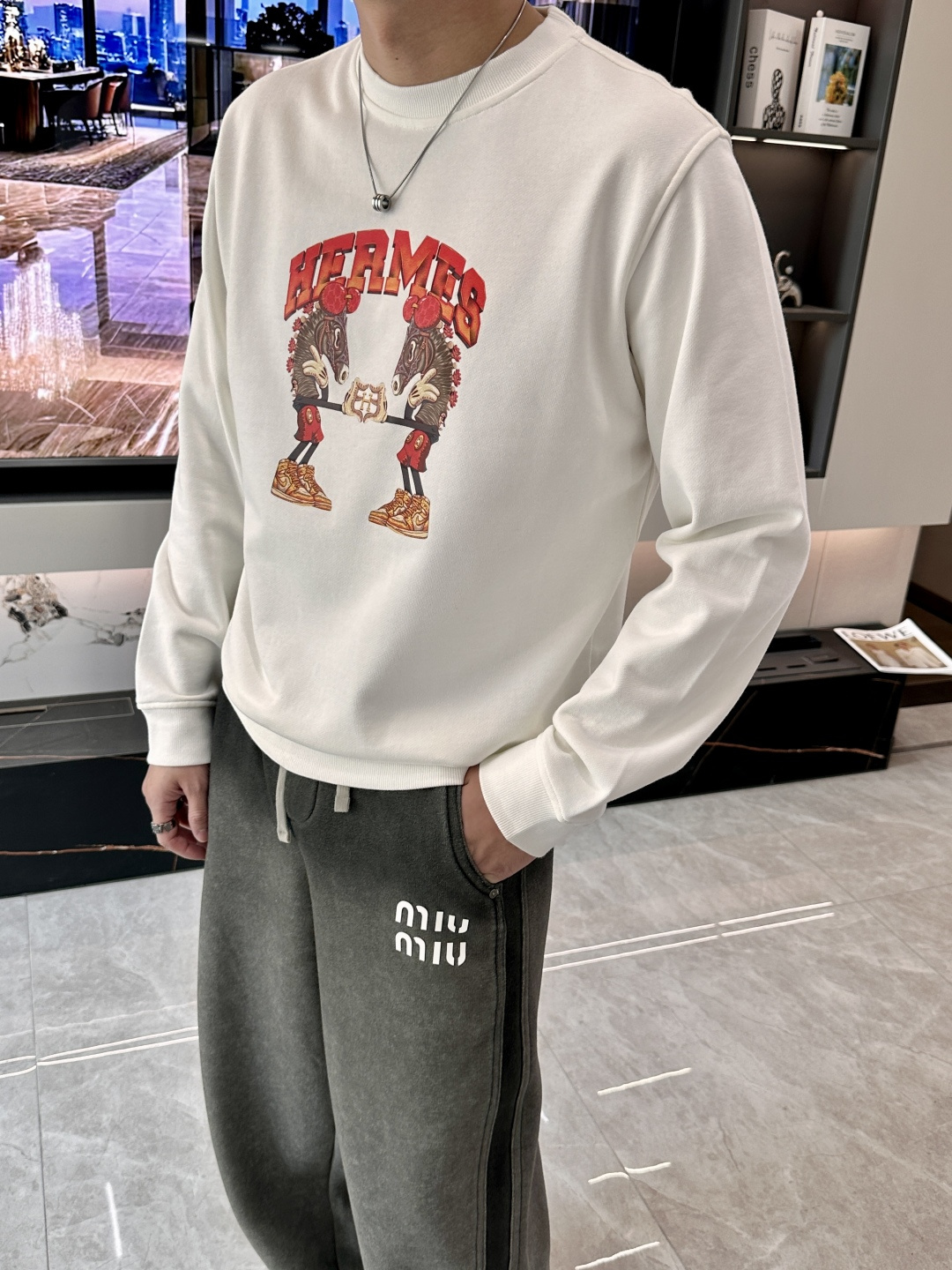 爱🐎仕/2025秋冬新品 定制顶级卫衣棉，面料特别有质感，冬季必备单品，保暖性好。男女通穿，细节到位，版