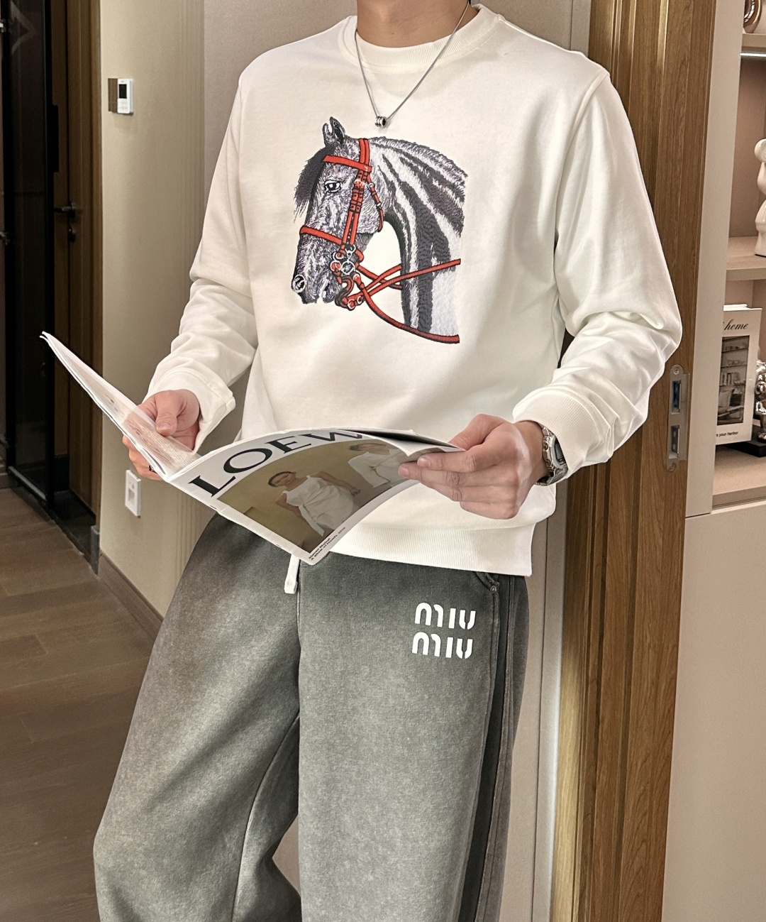 爱🐎仕/2025秋冬新品 定制顶级卫衣棉，面料特别有质感，冬季必备单品，保暖性好。男女通穿，细节到位，版