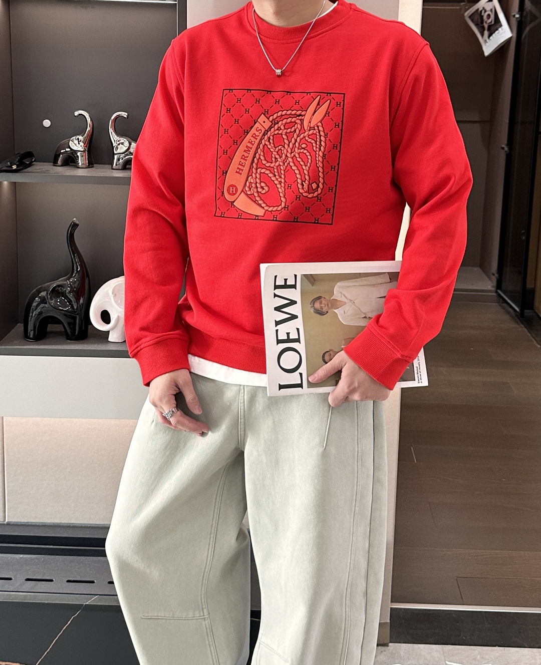 爱🐎仕/2025秋冬新品 定制顶级卫衣棉，面料特别有质感，冬季必备单品，保暖性好。男女通穿，细节到位，版