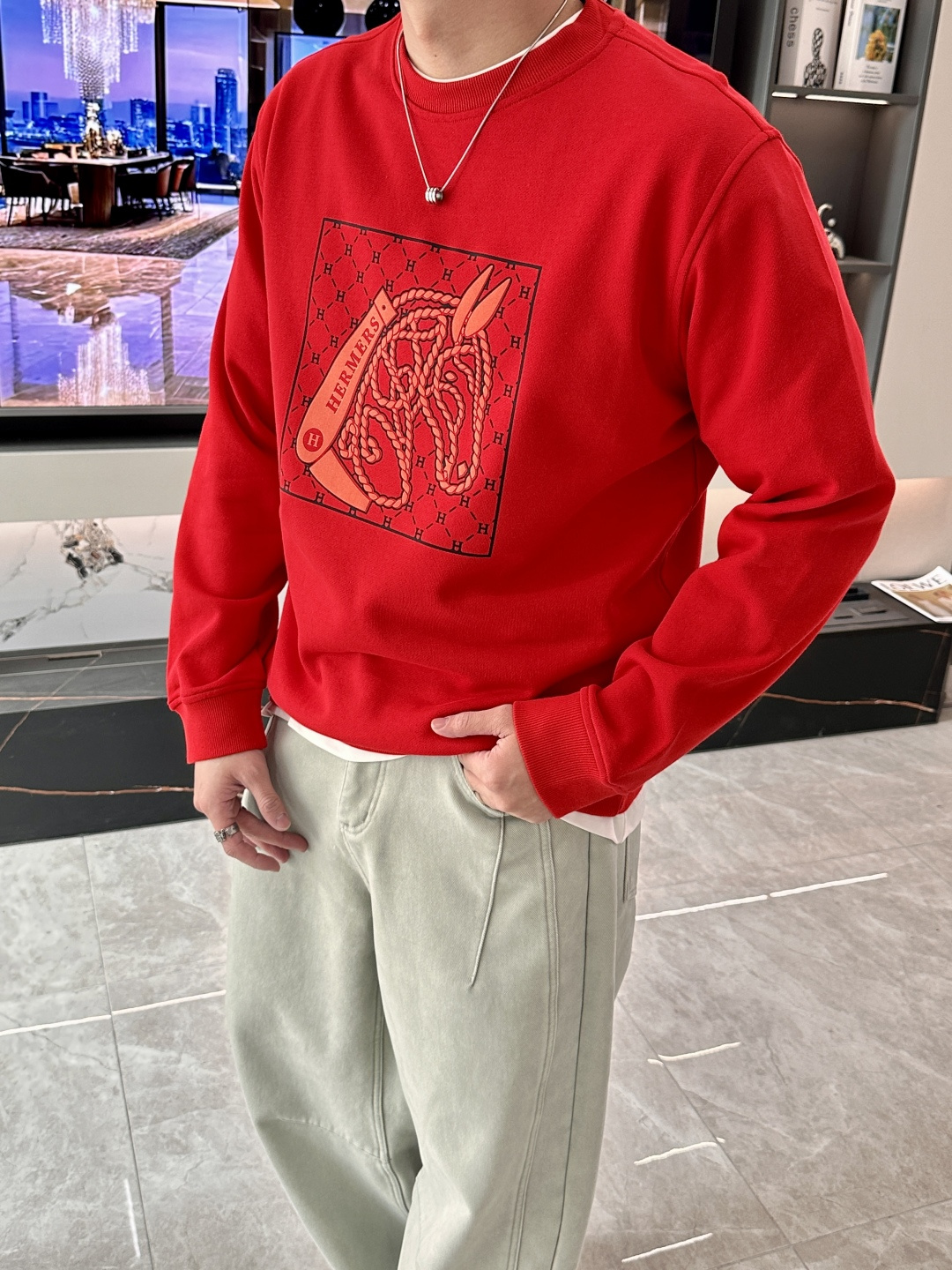 爱🐎仕/2025秋冬新品 定制顶级卫衣棉，面料特别有质感，冬季必备单品，保暖性好。男女通穿，细节到位，版