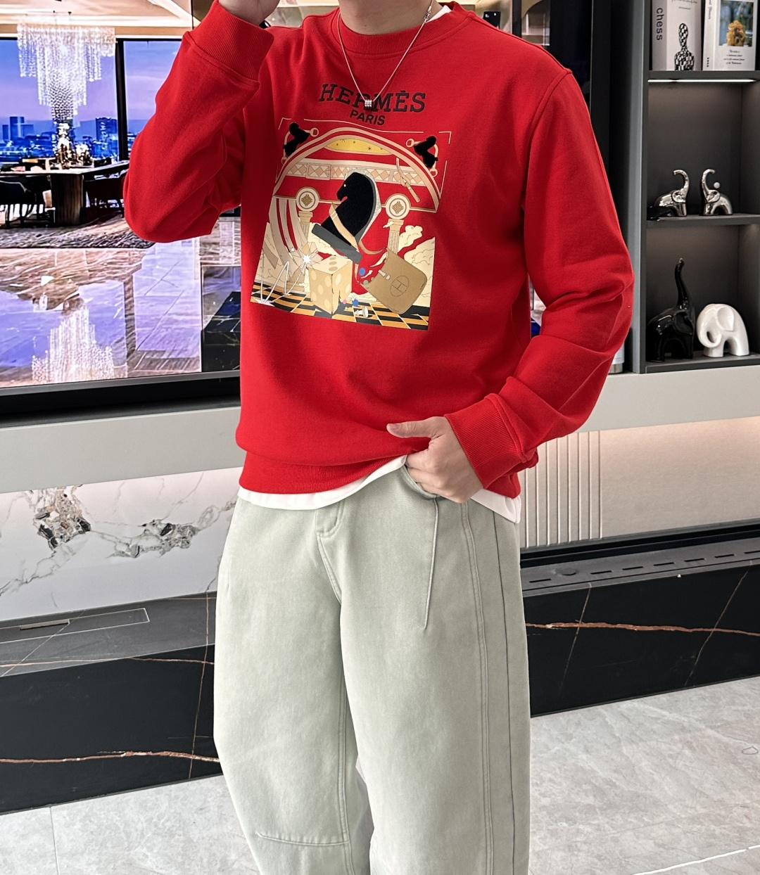 爱🐎仕/2025秋冬新品 定制顶级卫衣棉，面料特别有质感，冬季必备单品，保暖性好。男女通穿，细节到位，版