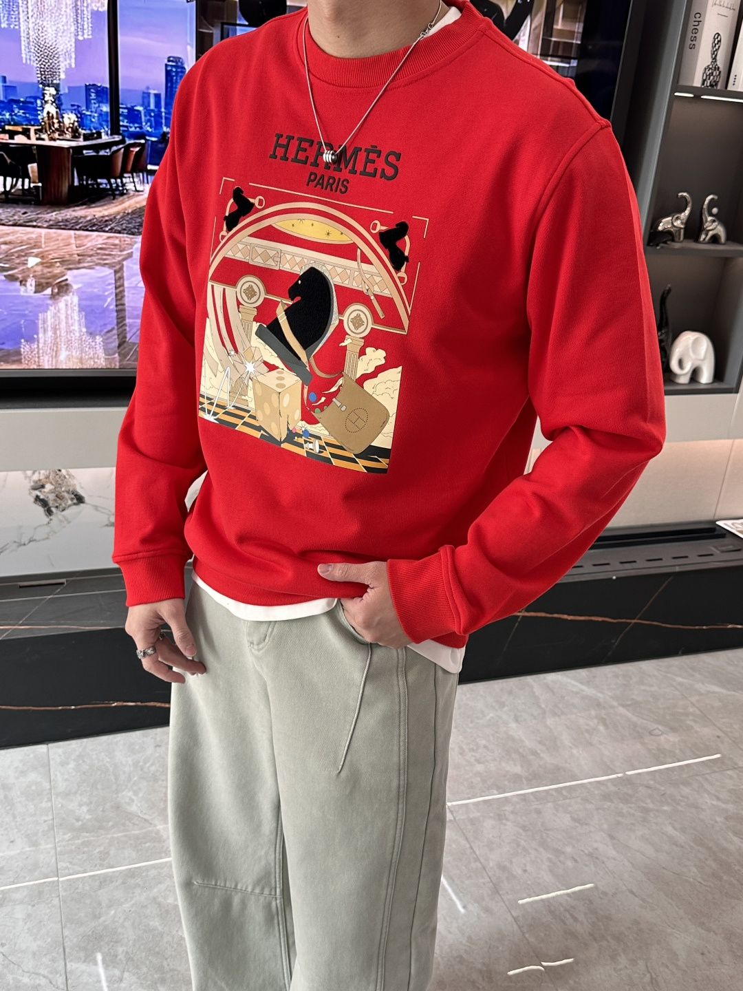 爱🐎仕/2025秋冬新品 定制顶级卫衣棉，面料特别有质感，冬季必备单品，保暖性好。男女通穿，细节到位，版