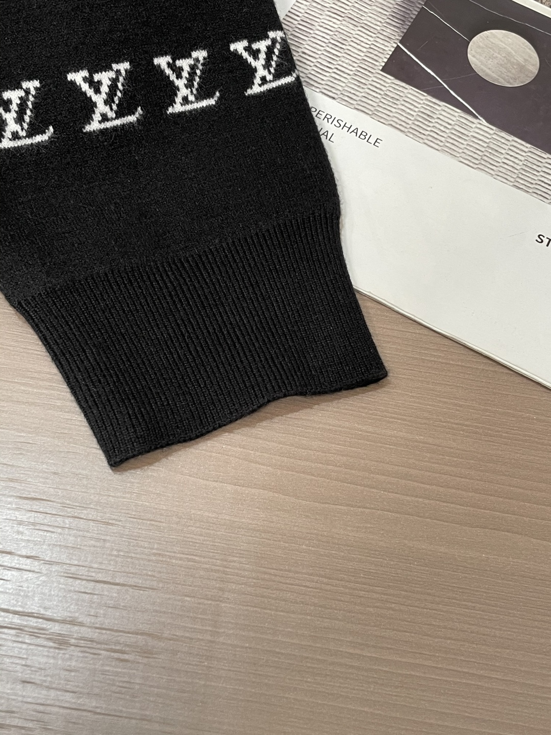 Lv 重磅推荐！2025aw秋冬新款 专柜同步 时尚经典针织衫 秋冬必备款 采用针织衫加厚毛衣，精致简洁