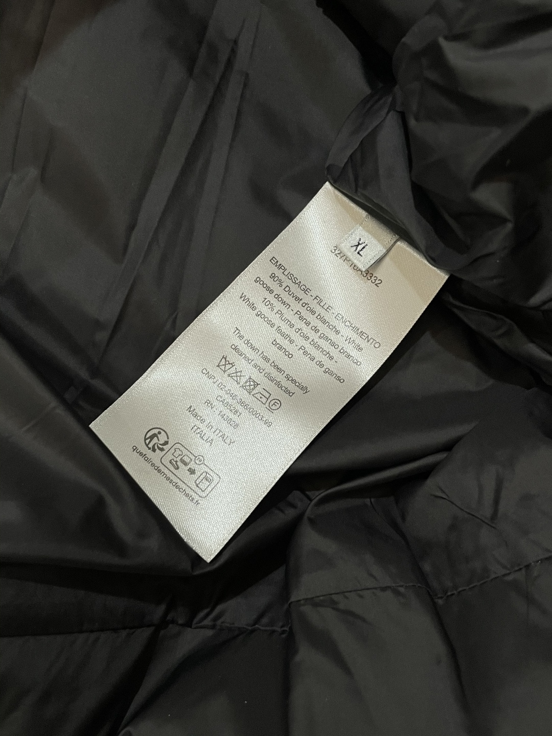 Dior 贸易公司订单！2025ss秋冬新品 官网同步 超有型 简洁舒适的羽绒服定制最高等90白鸭绒防钻