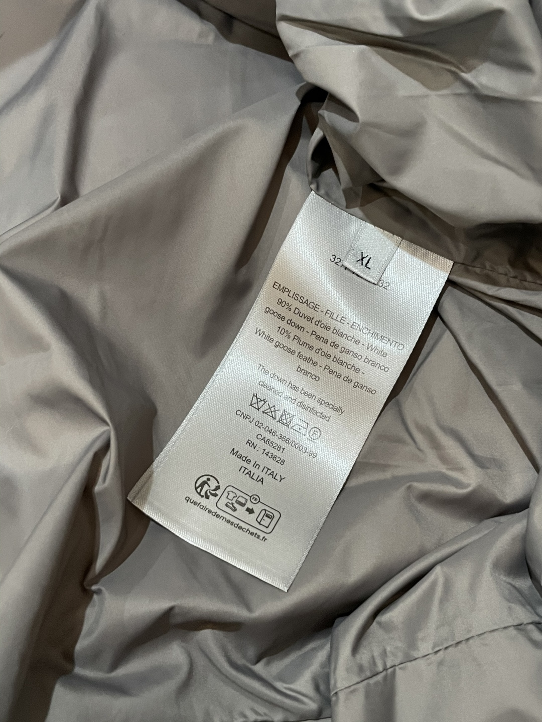 Dior 贸易公司订单！2025ss秋冬新品 官网同步 超有型 简洁舒适的羽绒服定制最高等90白鸭绒防钻