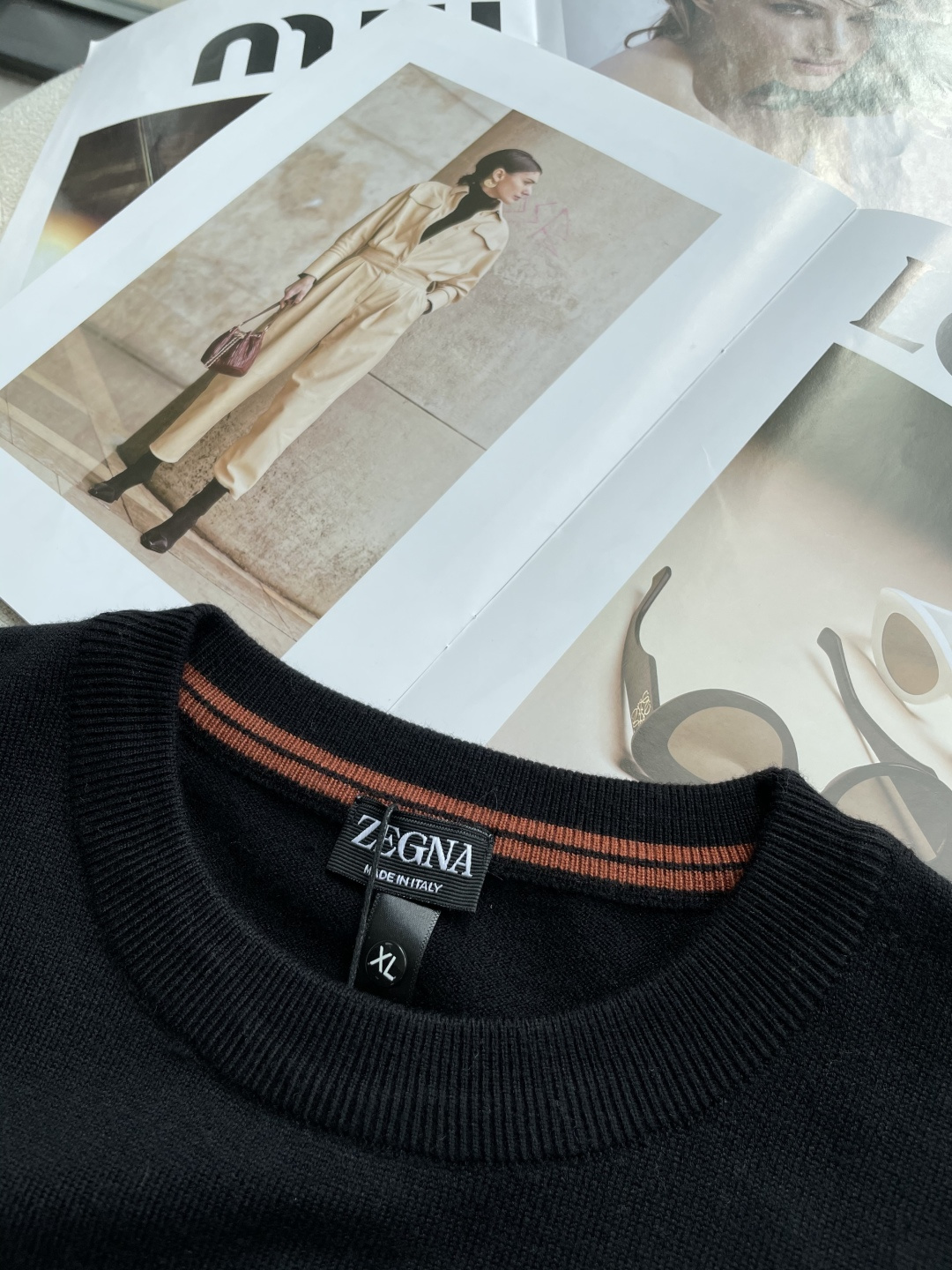 杰尼亚 重磅推荐！2025aw秋冬新款 专柜同步 时尚经典基础款针织衫 秋冬必备款 采用针织衫加厚毛衣，