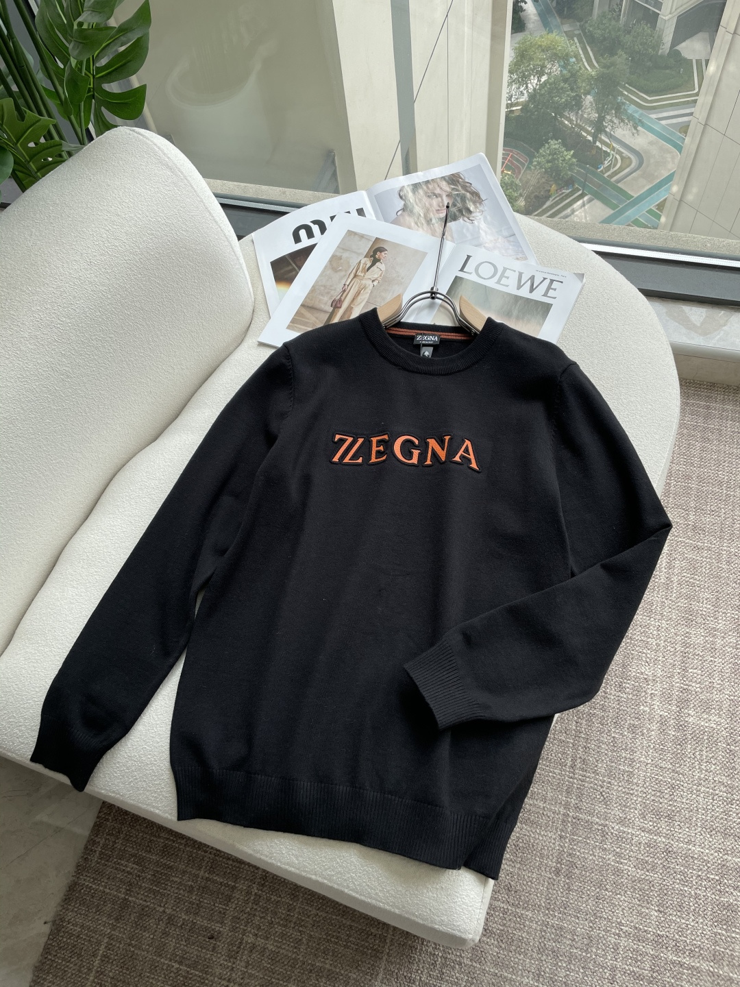 杰尼亚 重磅推荐！2025aw秋冬新款 专柜同步 时尚经典基础款针织衫 秋冬必备款 采用针织衫加厚毛衣，