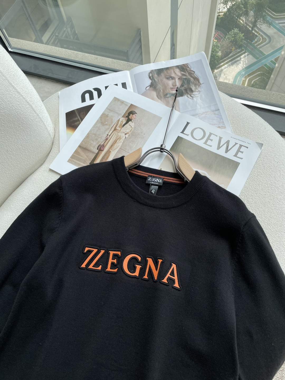 杰尼亚 重磅推荐！2025aw秋冬新款 专柜同步 时尚经典基础款针织衫 秋冬必备款 采用针织衫加厚毛衣，