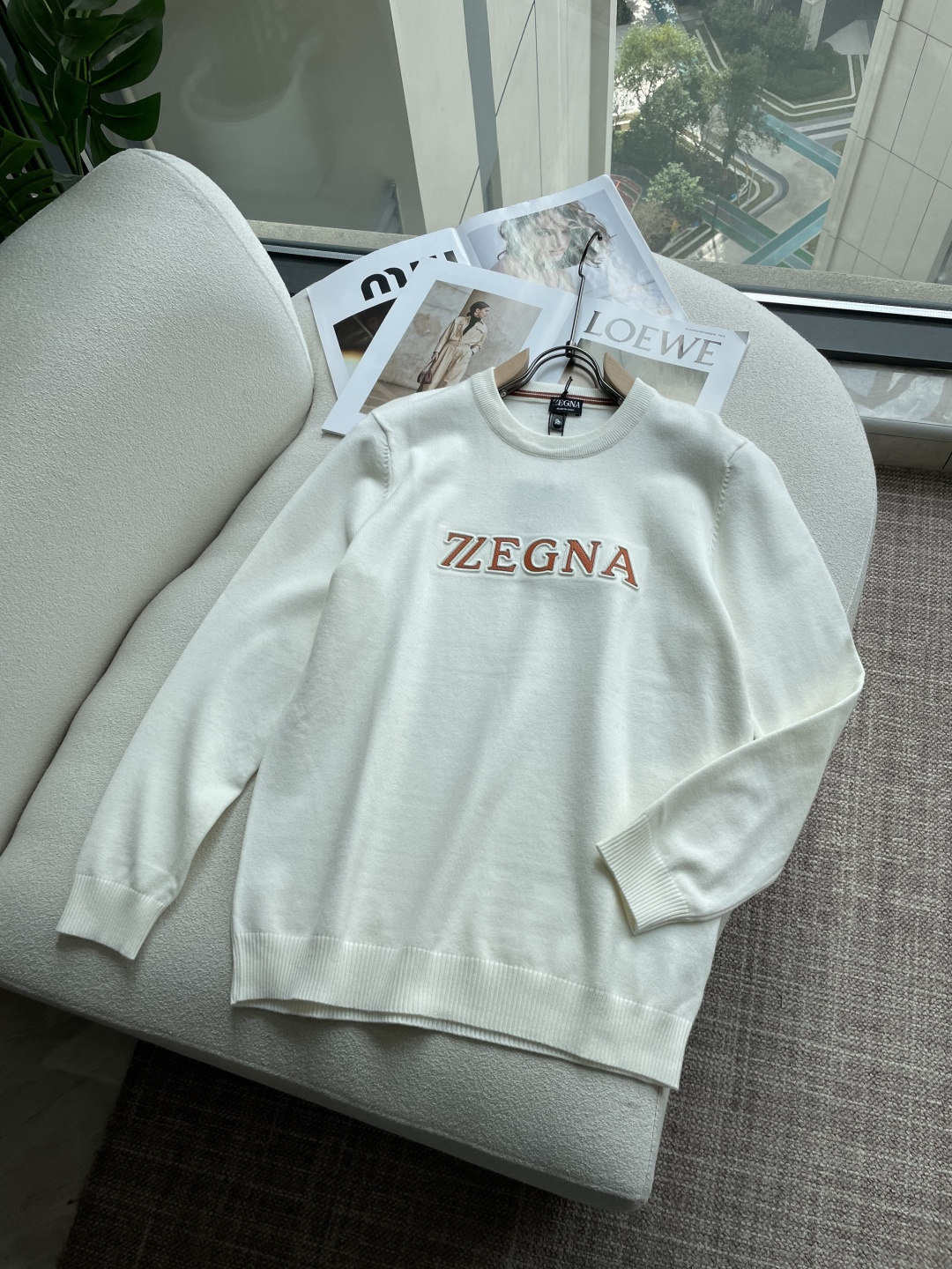 杰尼亚 重磅推荐！2025aw秋冬新款 专柜同步 时尚经典基础款针织衫 秋冬必备款 采用针织衫加厚毛衣，