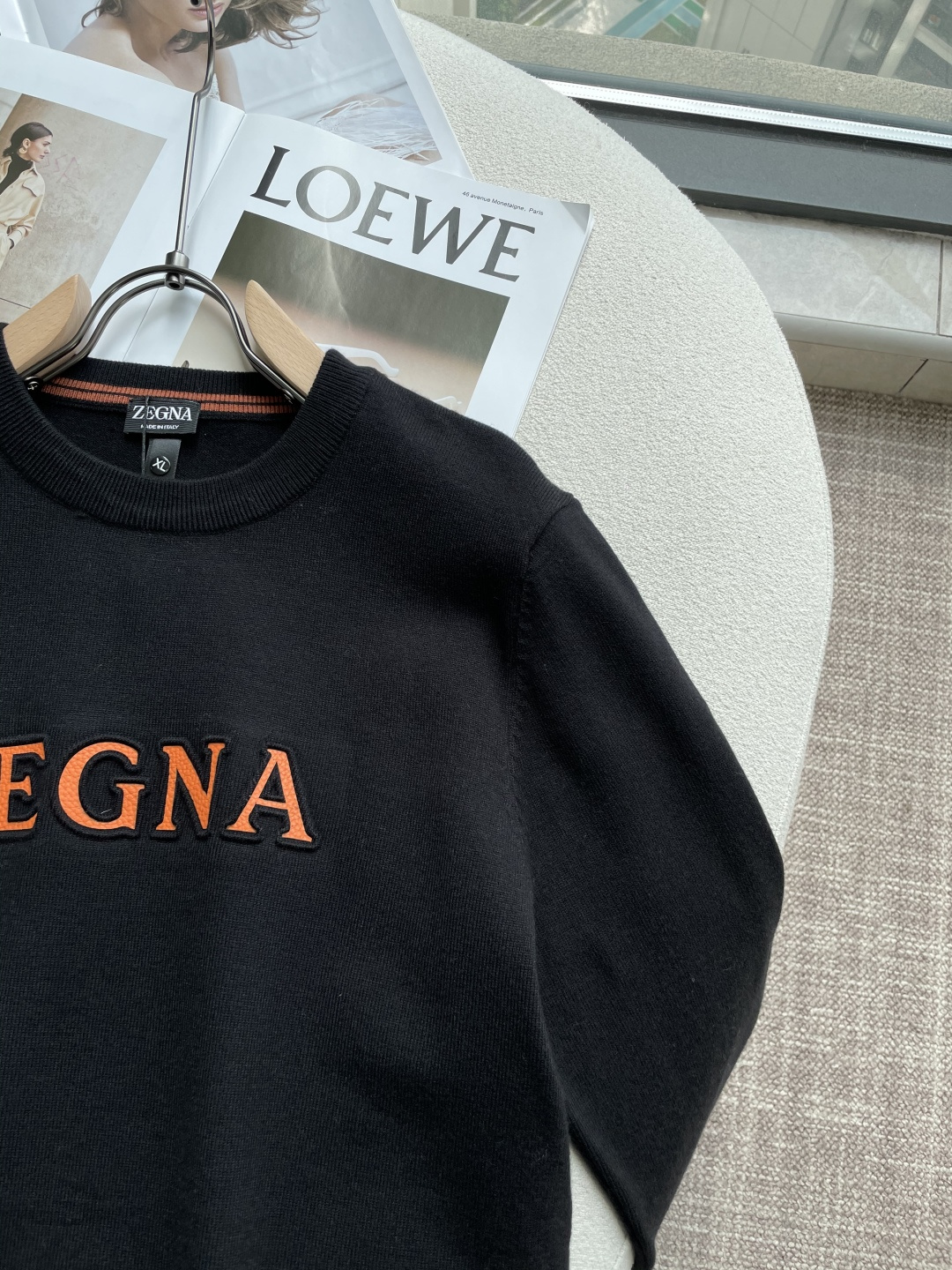 杰尼亚 重磅推荐！2025aw秋冬新款 专柜同步 时尚经典基础款针织衫 秋冬必备款 采用针织衫加厚毛衣，