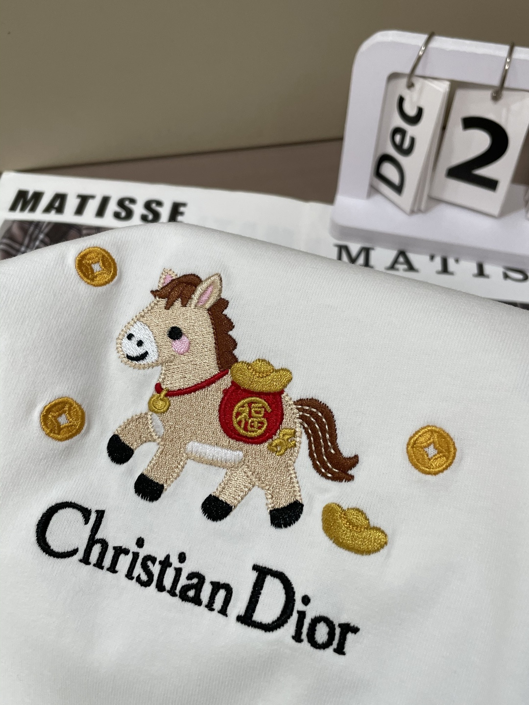 DIOR 2026春夏新品 专柜同步上新！原版复刻，全品相 重工刺绣尺码S-XL