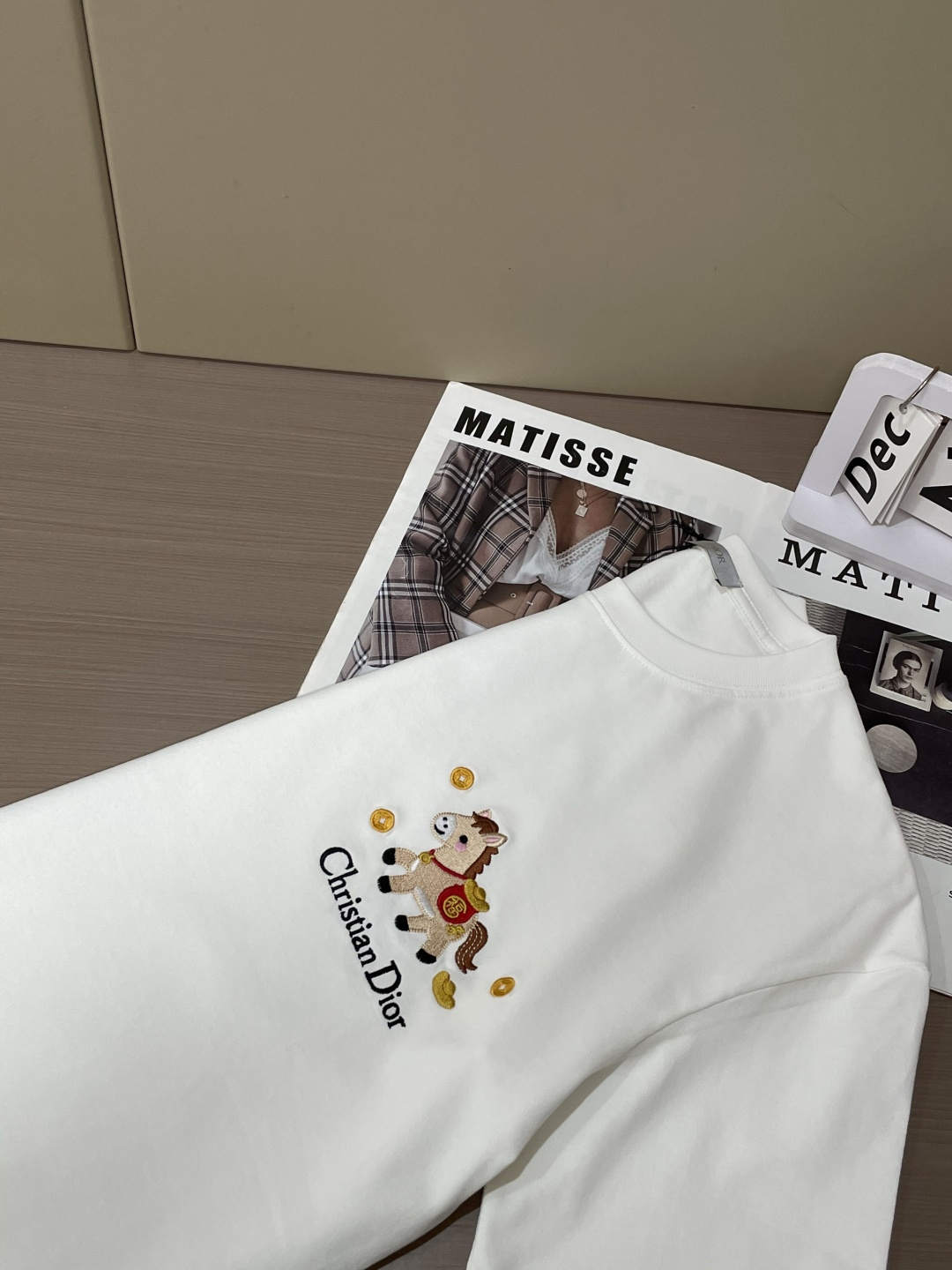 DIOR 2026春夏新品 专柜同步上新！原版复刻，全品相 重工刺绣尺码S-XL