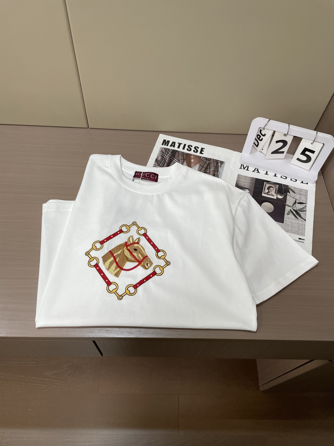 Gucc 2026春夏新品 专柜同步上新！原版复刻，全品相 重工刺绣尺码S-XL