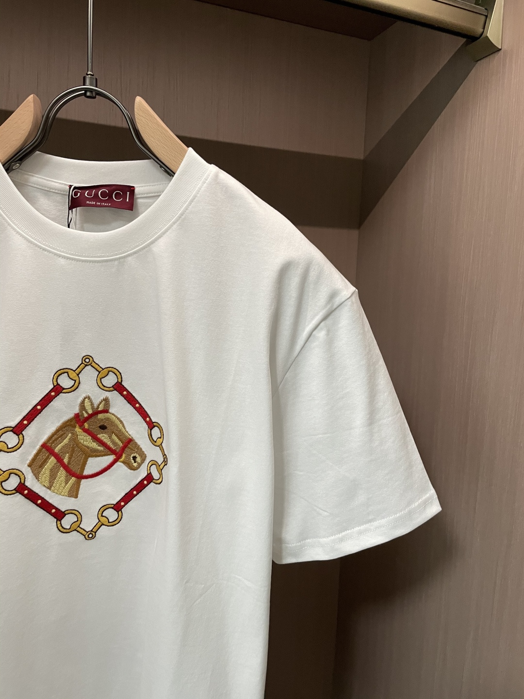 Gucc 2026春夏新品 专柜同步上新！原版复刻，全品相 重工刺绣尺码S-XL