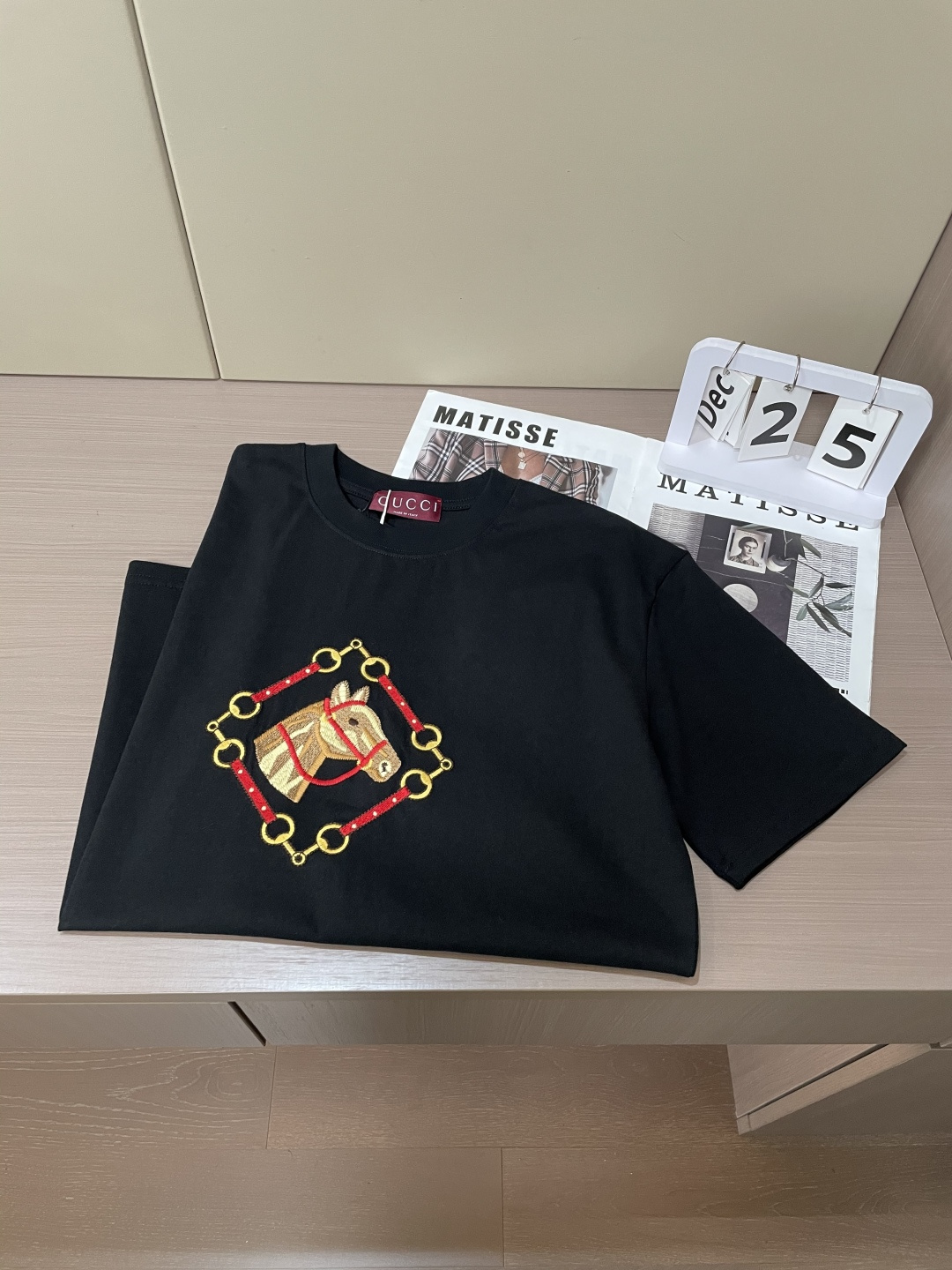 Gucc 2026春夏新品 专柜同步上新！原版复刻，全品相 重工刺绣尺码S-XL