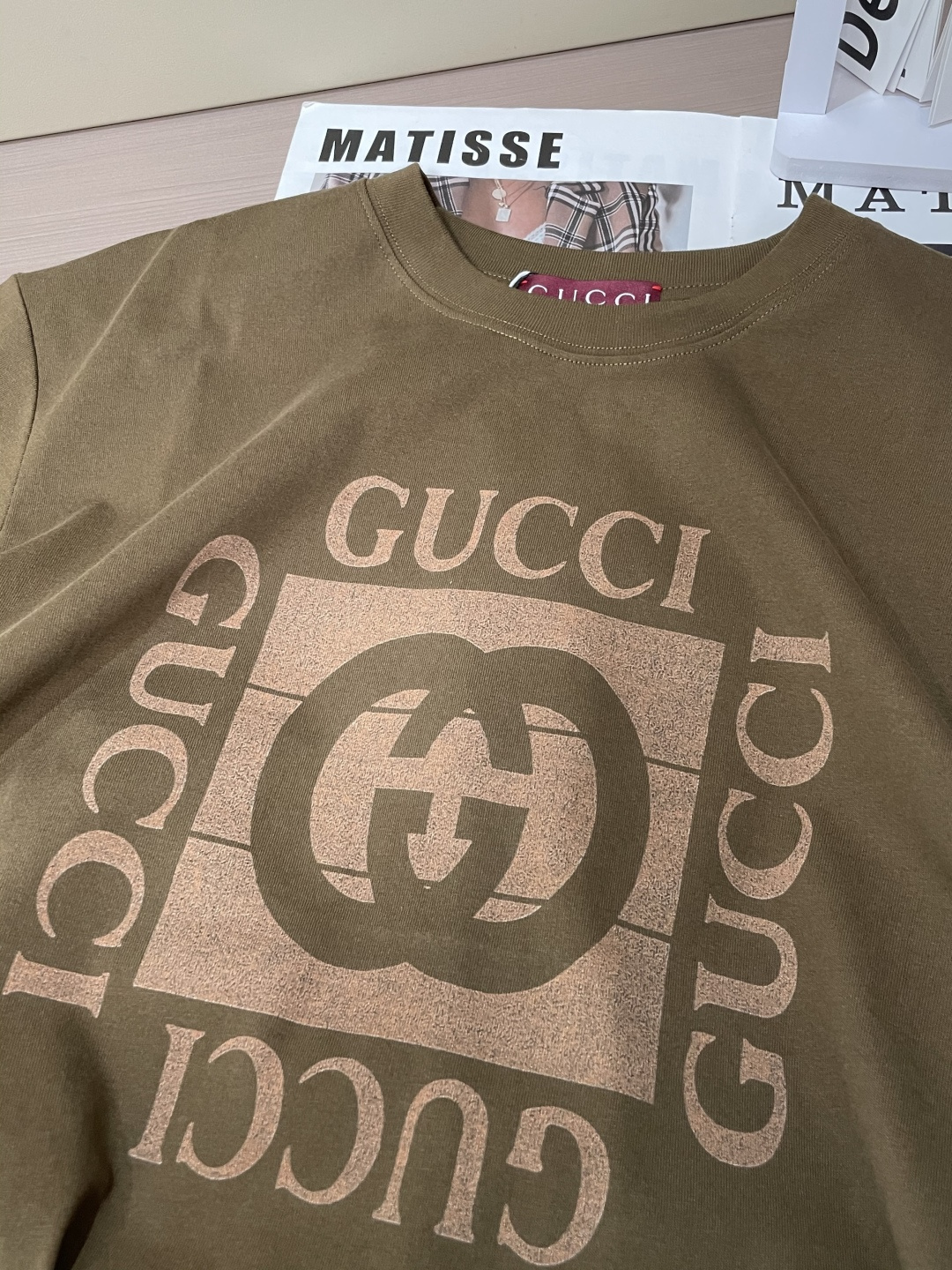 Gucc 2026春夏新品 专柜同步上新！原版复刻，全品相 康利直喷印花工艺尺码S-XL