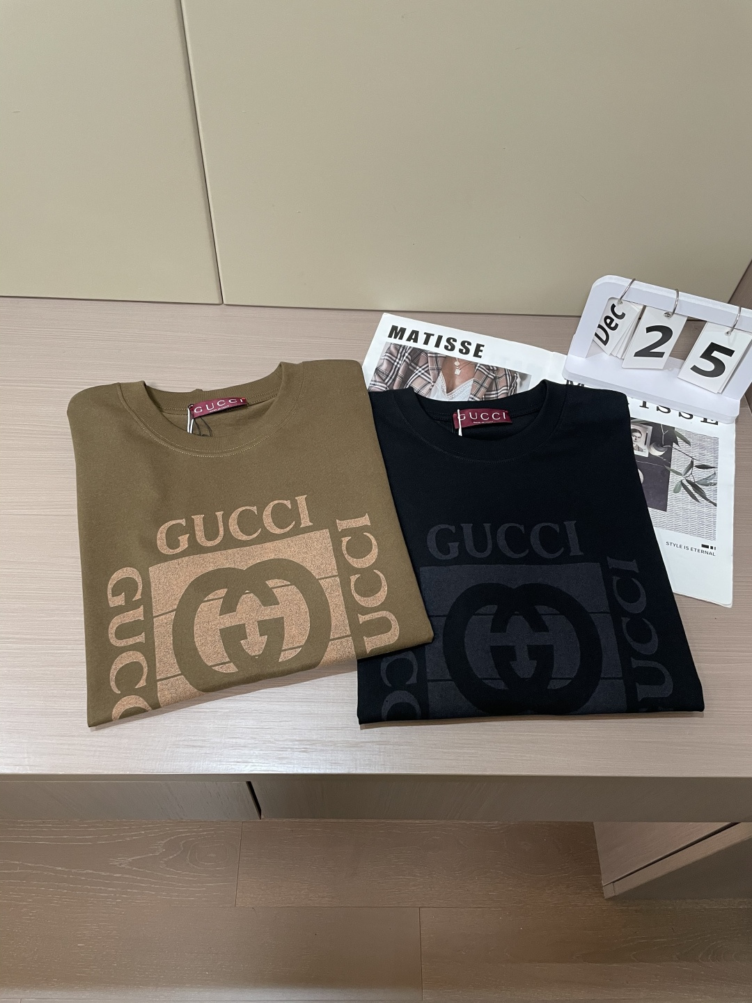 Gucc 2026春夏新品 专柜同步上新！原版复刻，全品相 康利直喷印花工艺尺码S-XL