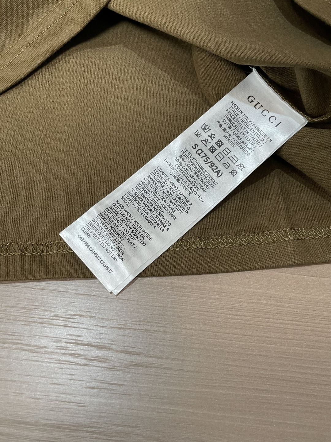 Gucc 2026春夏新品 专柜同步上新！原版复刻，全品相 康利直喷印花工艺尺码S-XL